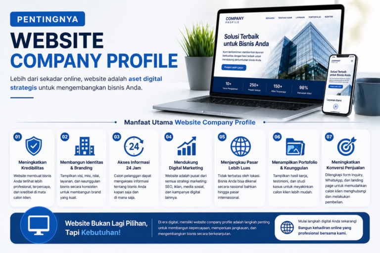 Pentingnya website company profile