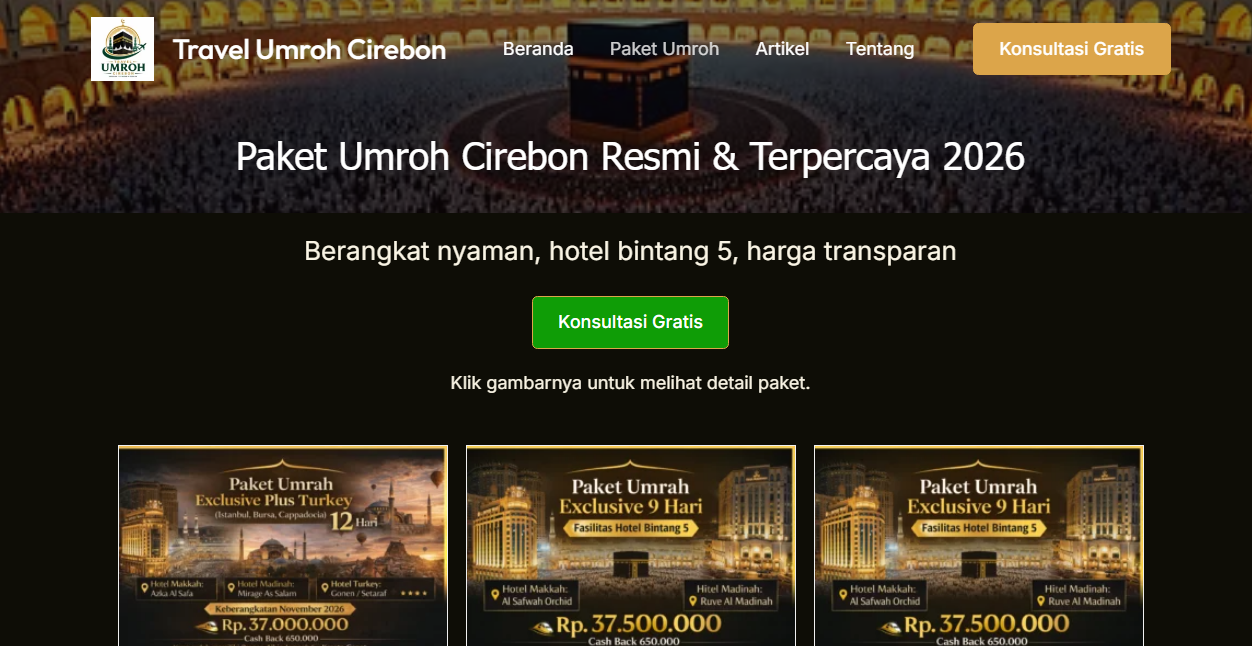Paket Umroh Page