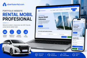 Website Profesional & Solusi Digital 6 Portofolio Website rental mobil Abertarental