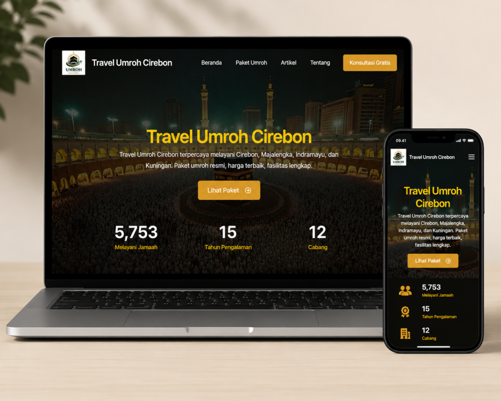 mockup portofolio travelumrohcireboncom