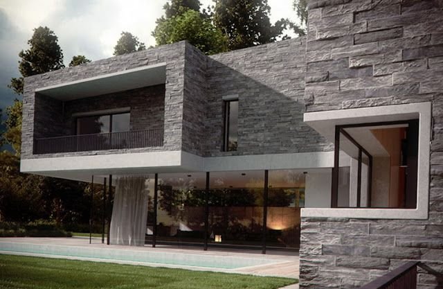Andesit Fasad Rumah