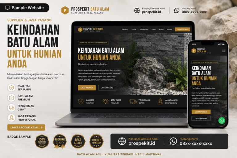 Landing page batu alam fitur image