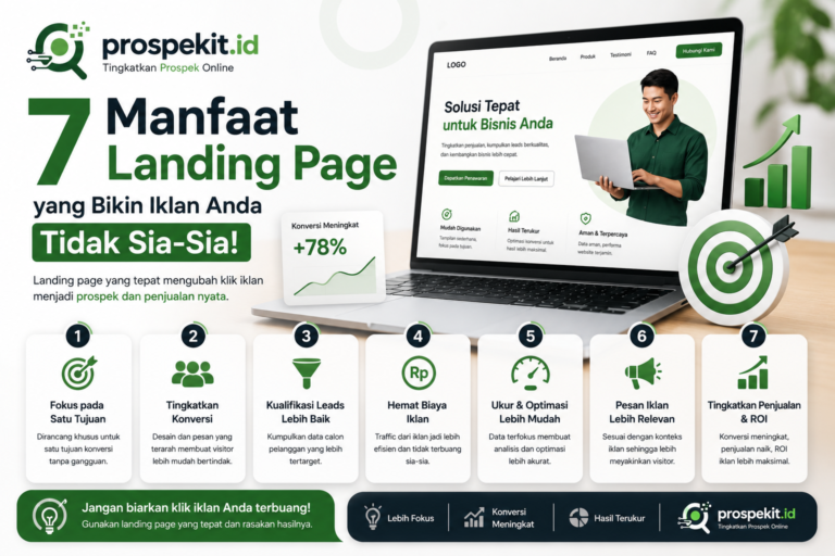 Manfaat landing page untuk iklan berbayar