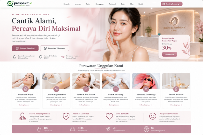 Sample Klinik Kecantikan