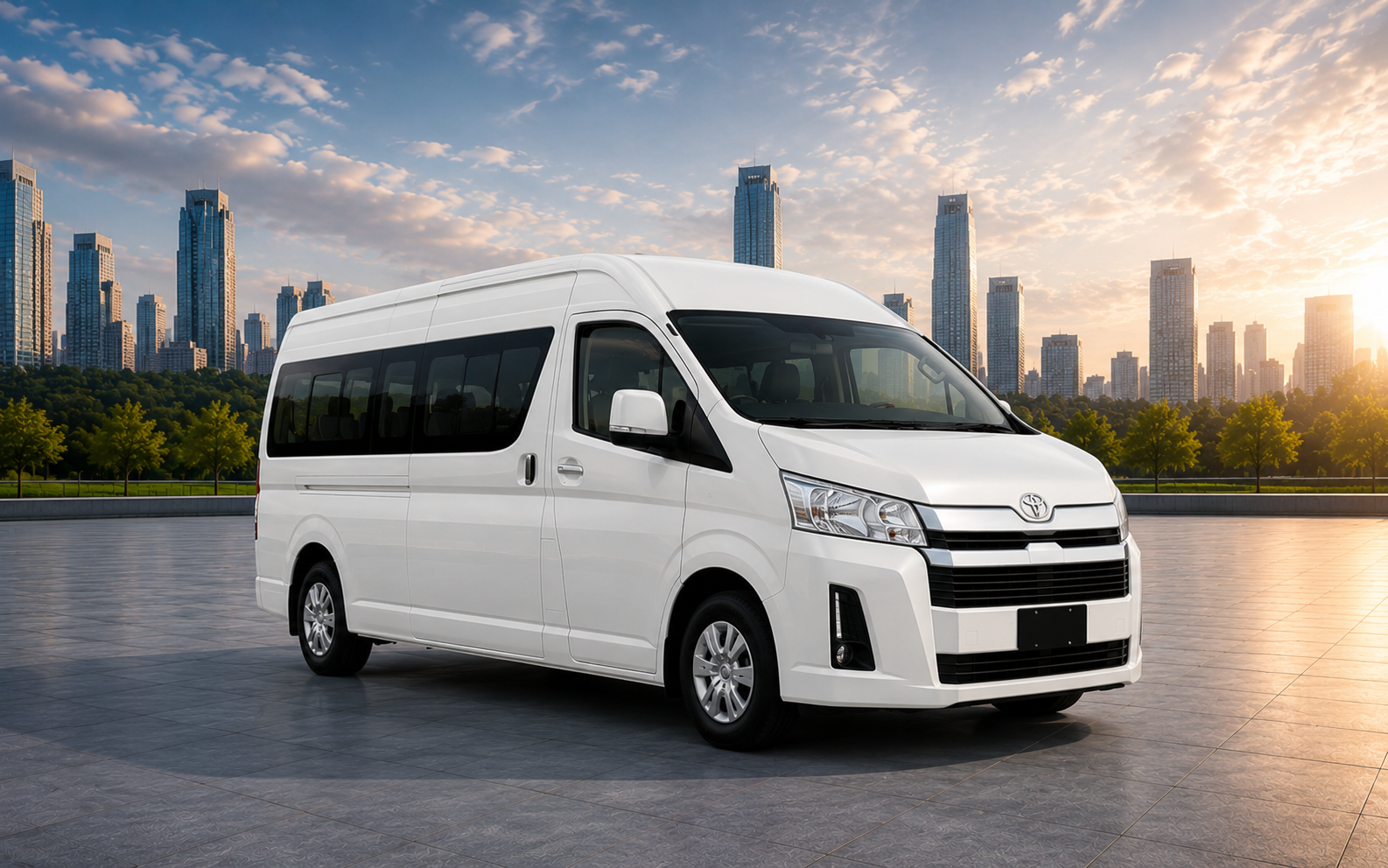 Contoh Landing Page Sewa Mobil, Bus & Hiace 3 Toyota Hiace Commuter