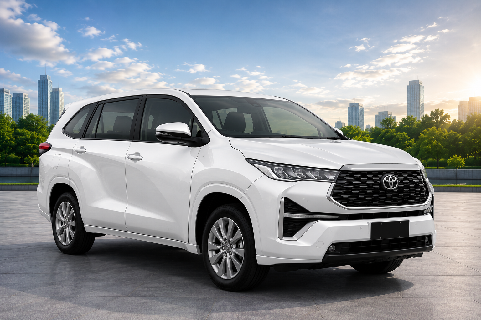 Contoh Landing Page Sewa Mobil, Bus & Hiace 7 Toyota Innova