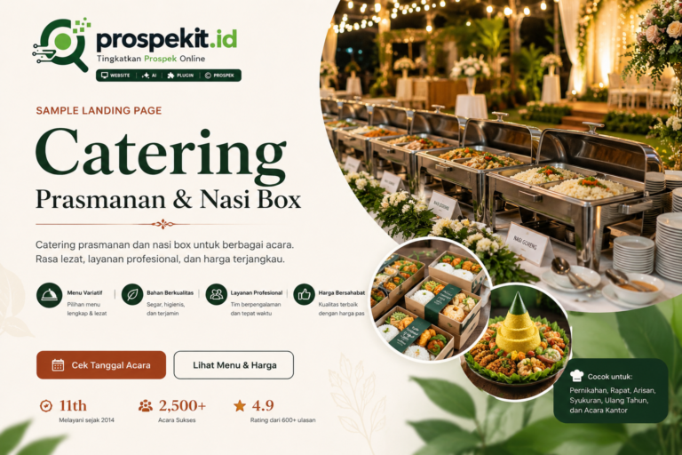 fitur image sample landing page catering