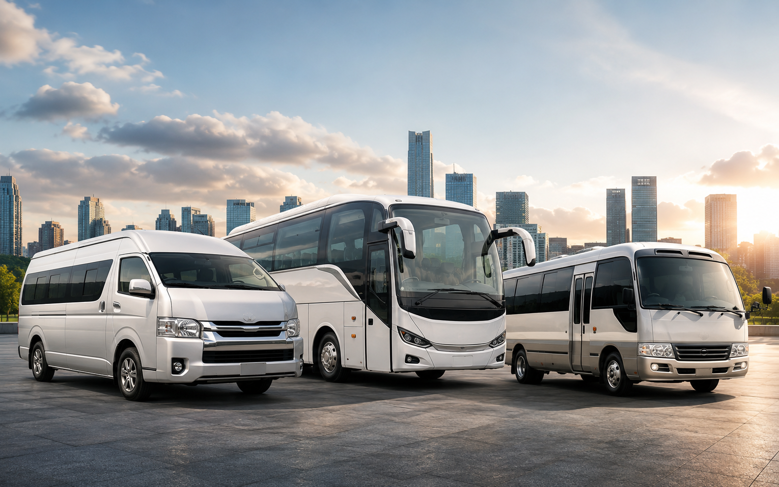 Contoh Landing Page Sewa Mobil, Bus & Hiace 1 sewa hice 1